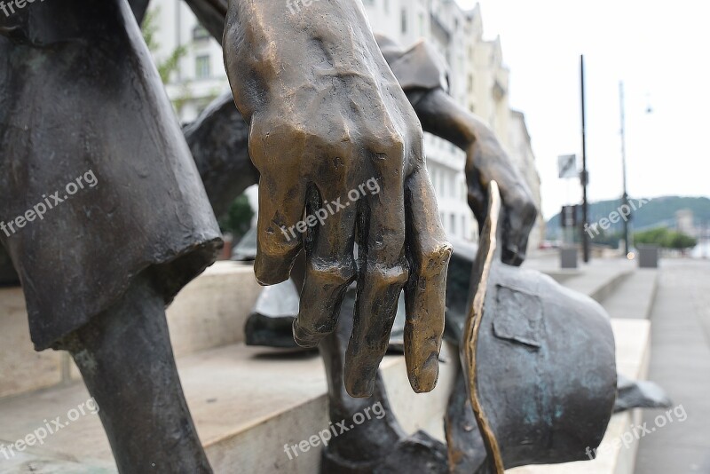 Statue Sculpture Danube River Europe