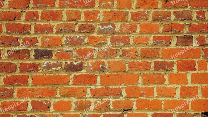 Brick Cement Wall Stone Brickwork