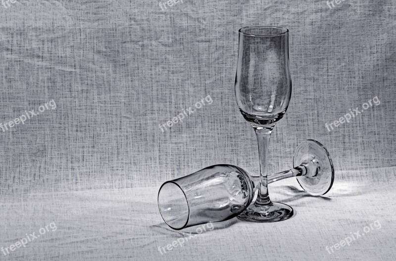 Pencil Drawing Glass Background Closeup Blank