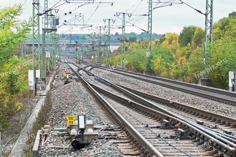 Newly Built Track Fast Driving Soft Heart Mobile Continuous Roadway Deutsche Bundesbahn