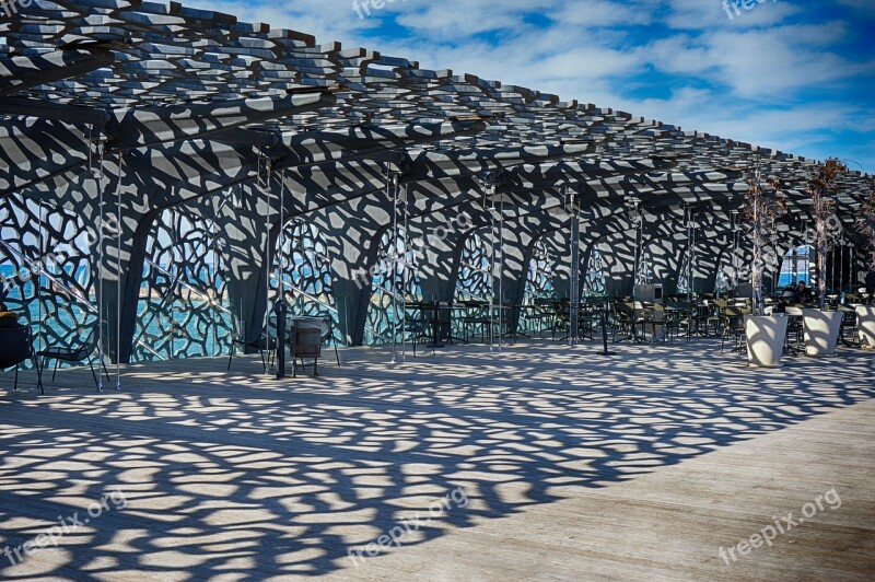 Architecture Sky Mucem Museum Marseille