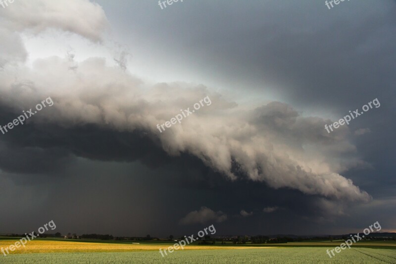 Nature Sky Forward Super Cell Storm