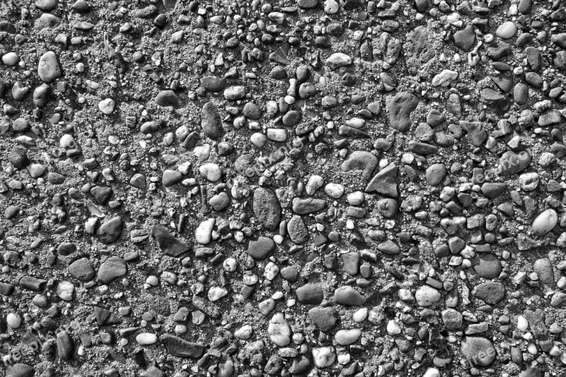 Gravel Pebble Stone Surface Rough