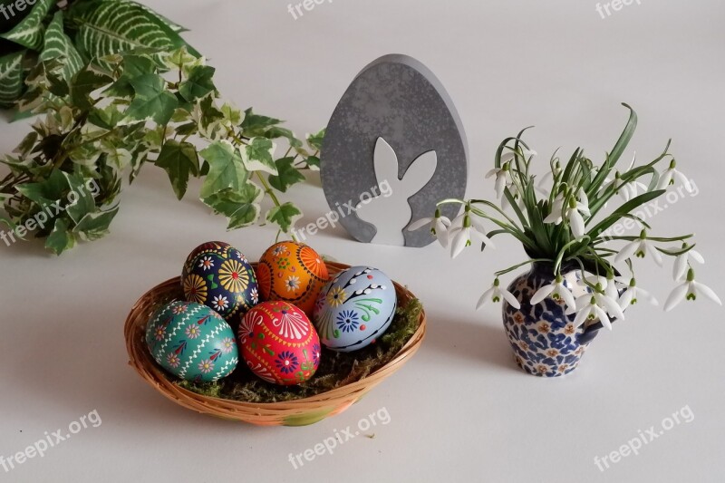 Ornament Easter Egg Close Up Basket