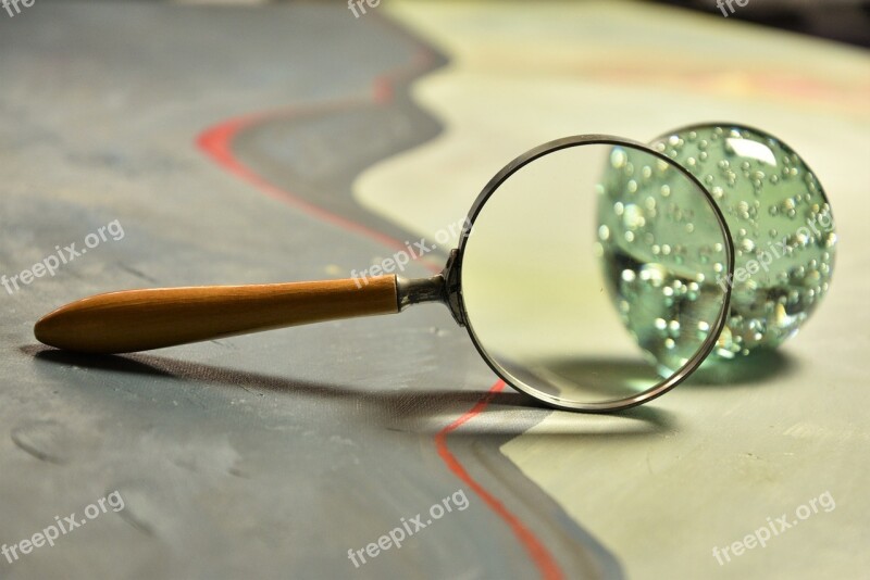 Magnifying Glass See Larger View Examine Free Photos