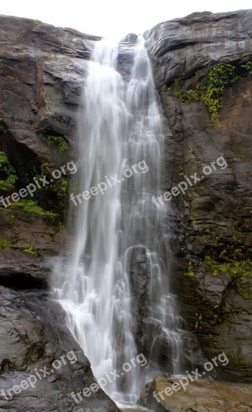 Waterfall Water Nature River Stream