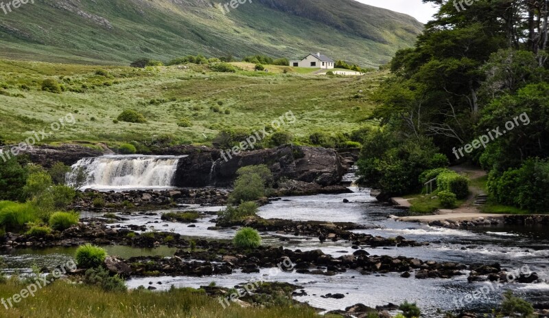 Water Nature River Landscape Stream