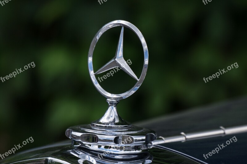 Mercedes Star Chrome Mercedes Oldtimer Mercedes Benz