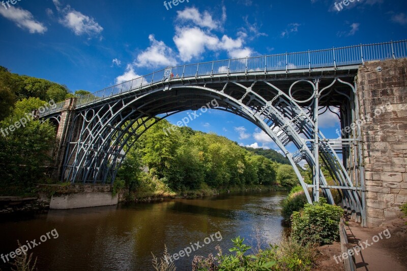 Ironbridge Architecture River Water Travel