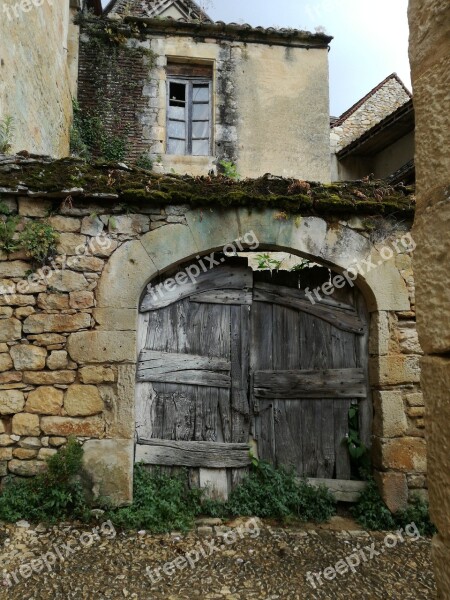 Architecture Style Romance Poortdeur Dordogne