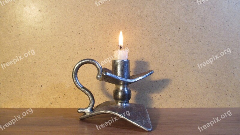 Candlestick Metal Forging Free Photos