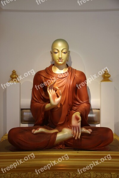 Buddha Meditation Religion Sculpture Statue