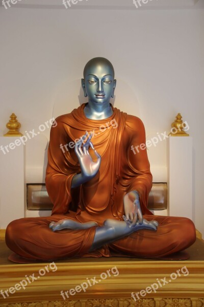 Buddha Statue Meditation Sculpture Religion