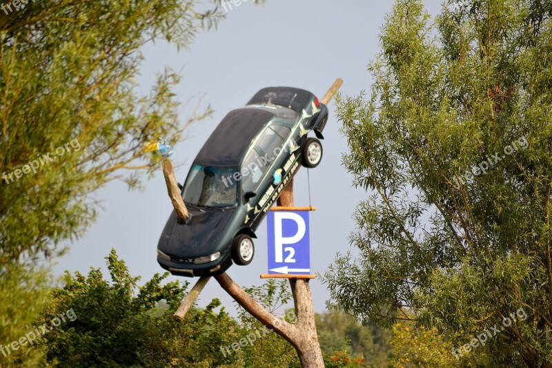 Car Crash Park Crash Landing Total Damage Free Photos