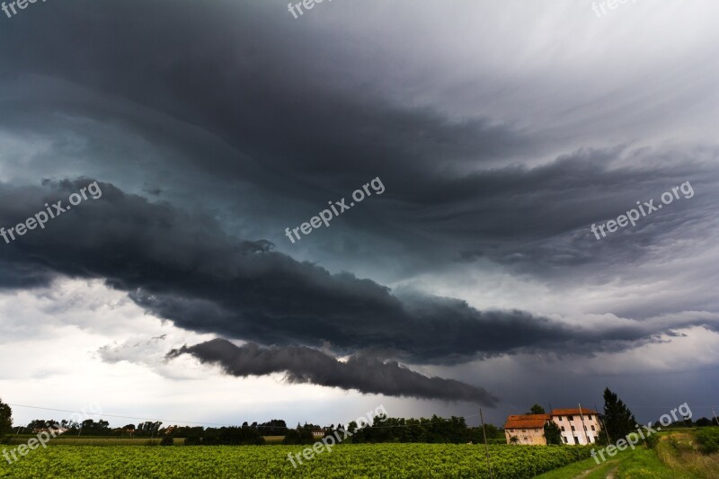 Sky Nature Forward Italy Thunderstorm