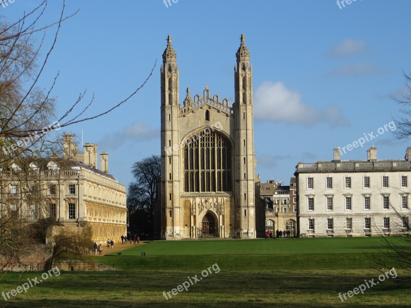 Architecture Building Travel City Kings College