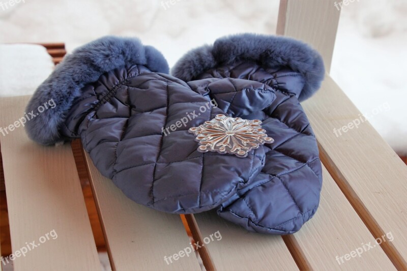 Winter Coldly Bench Snowflake Snow