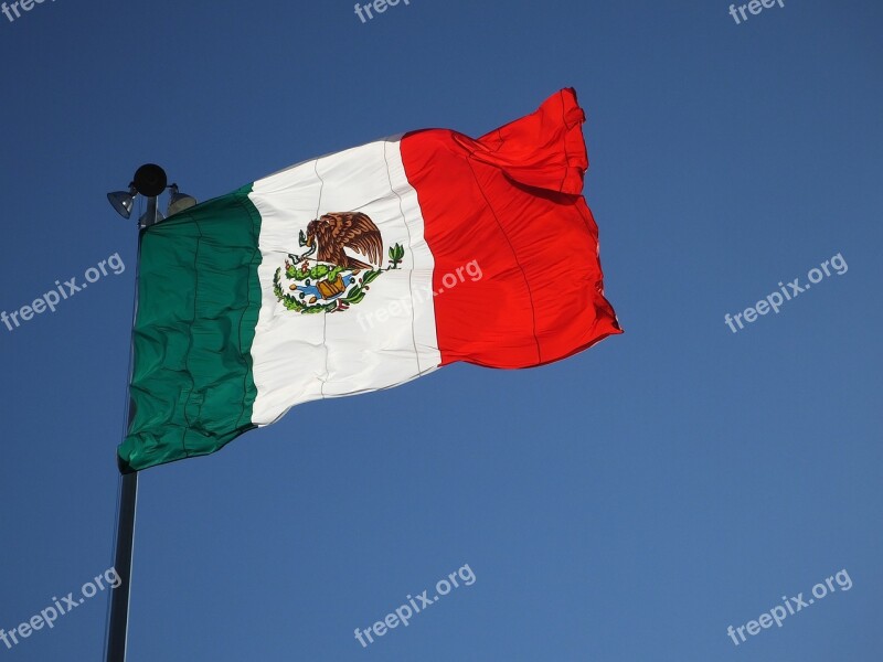 Flag Mexico Country Banner Patriotism