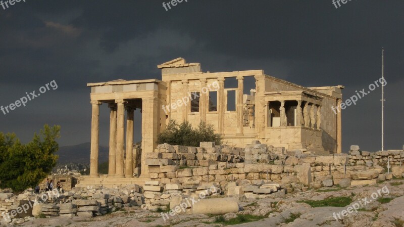 Architecture Athens Acropolis Greece Free Photos