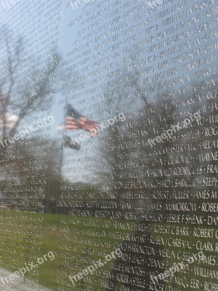 Vietnam Memorial Washington Memorial Vietnam Dc