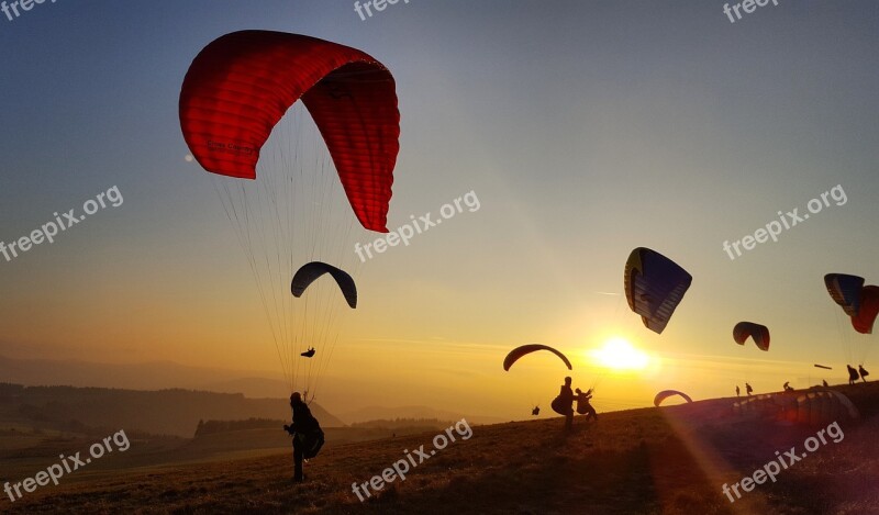 Parachute Sky Adventure Air Flying