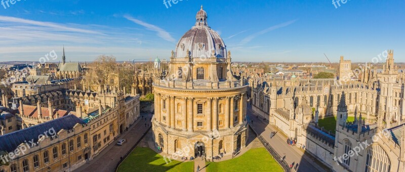 Building Tourism City Sky Oxford