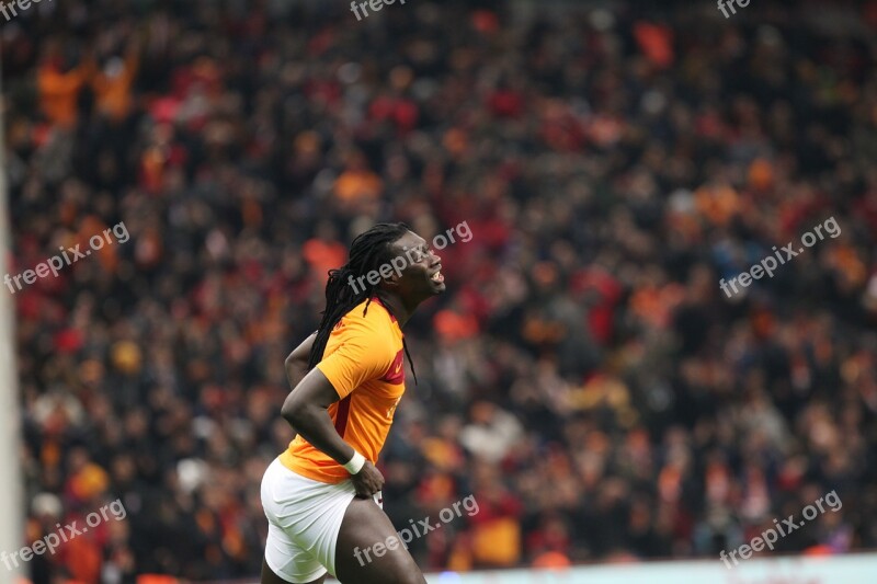 Bafetimbi Gomis Galatasaray Turk Telekom Super League Football