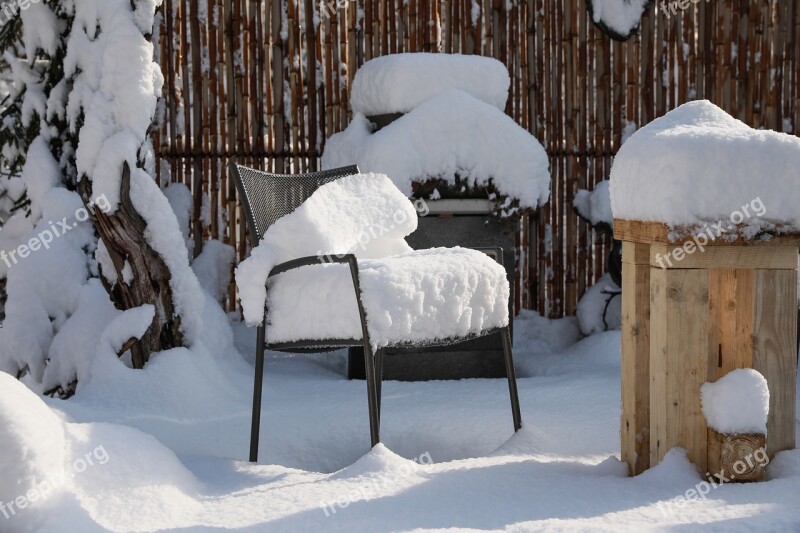 Chair Garden Hópárna Snow Terrace