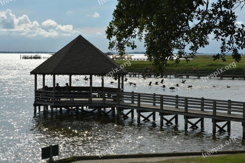 Water Wood Lake Outdoors Wooden