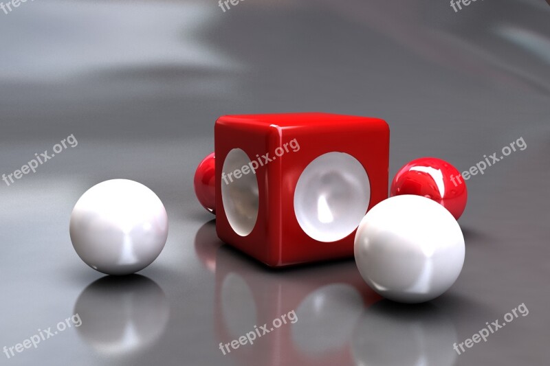 Cube 3d Modeling 3d Free Photos