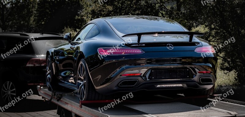 Mercedes Benz Amg Gts Black German Cars Mercedes Amg