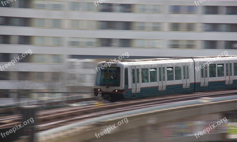 Train Transport Railway Line Traffic Station