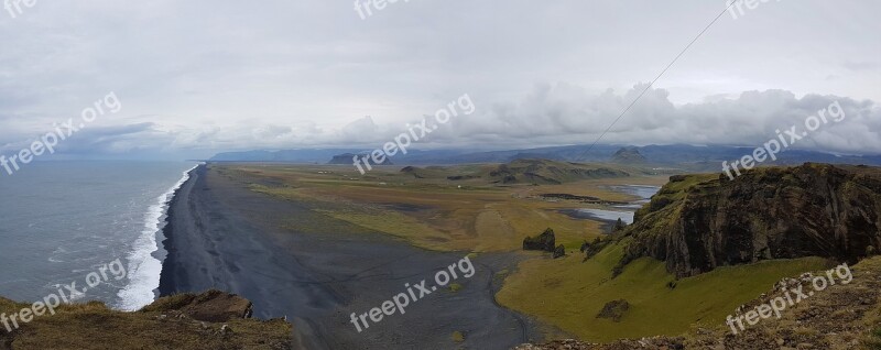 Panorama Nature Landscape Sky Waters