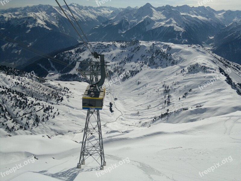 Snow Mountain Winter Mountain Peak Cold