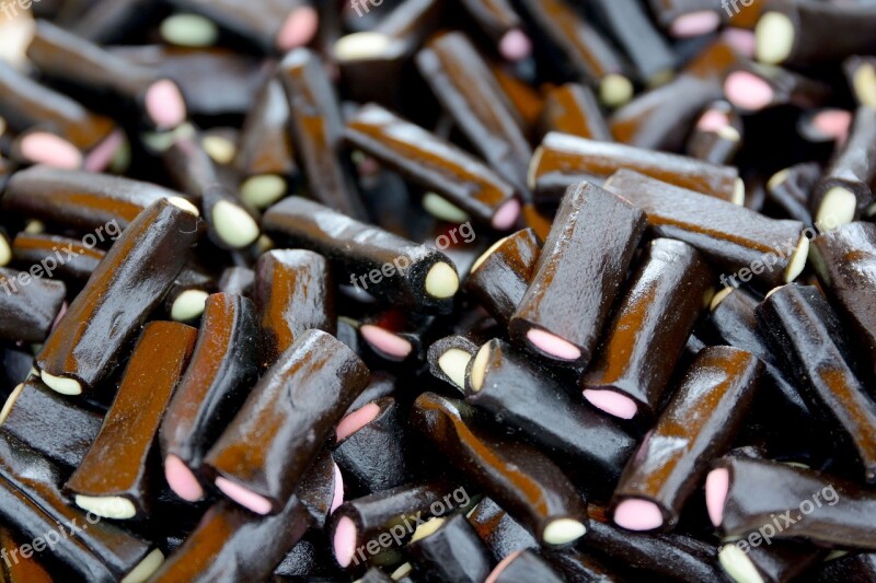 Background Food Industry Liquorice Sweetness