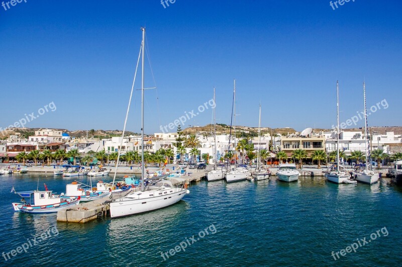 Yacht Sea Shelter Harbor For Pleasure Boats Sailboat