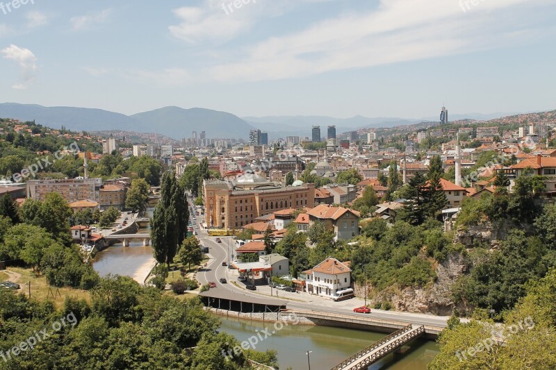 City Architecture Town Cityscape Panoramic