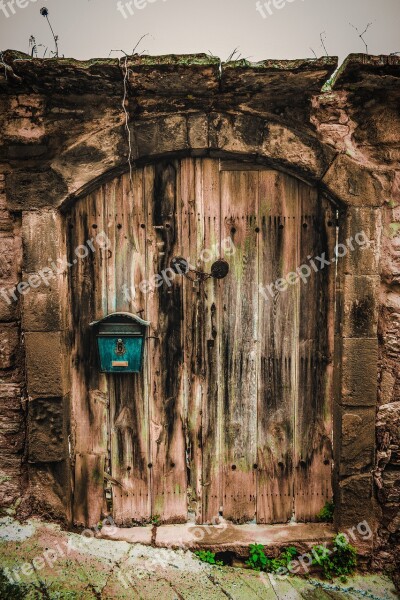 Door Old Architecture Gate Wooden