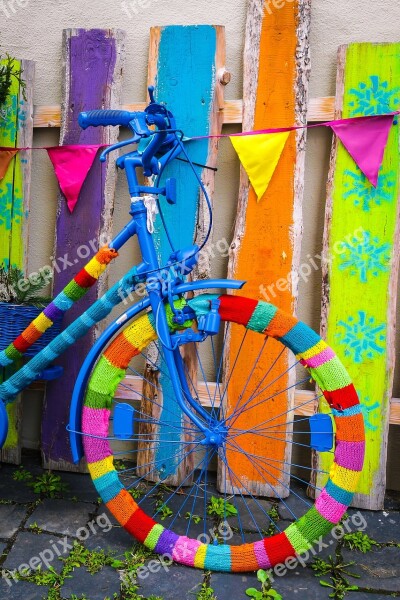 Wheel Bike Cycling Color Colorful