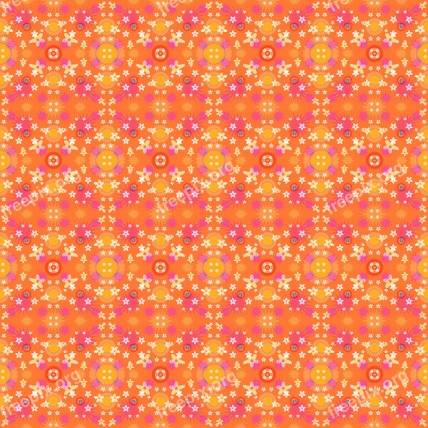 Desktop Pattern Abstract Orange Texture