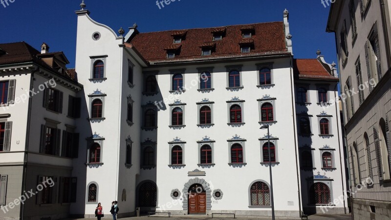 St Gallen Historic Center Town Home Historically The Middle Ages Switzerland,