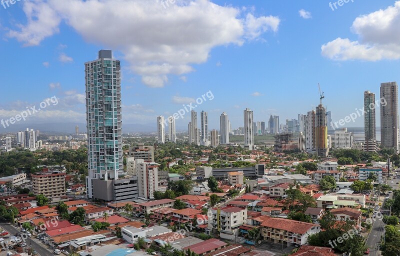 City Skyscraper Horizon Urban Landscape Architecture