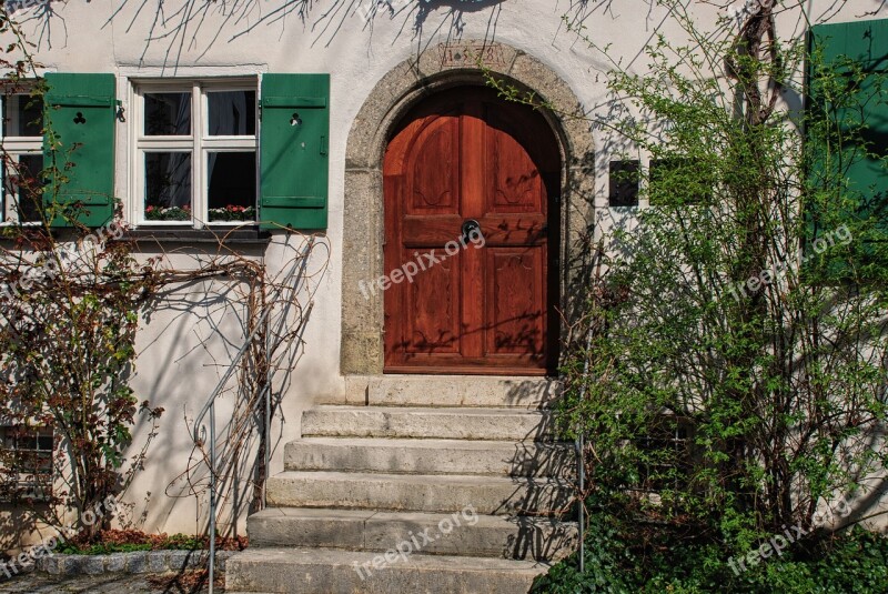 Door Wood Window Shutter Old