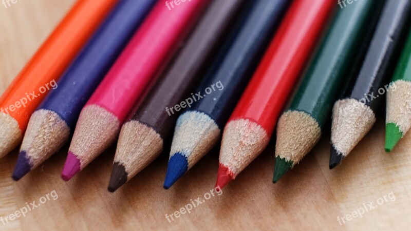 Pencil Education Color Pencil Creativity Writing