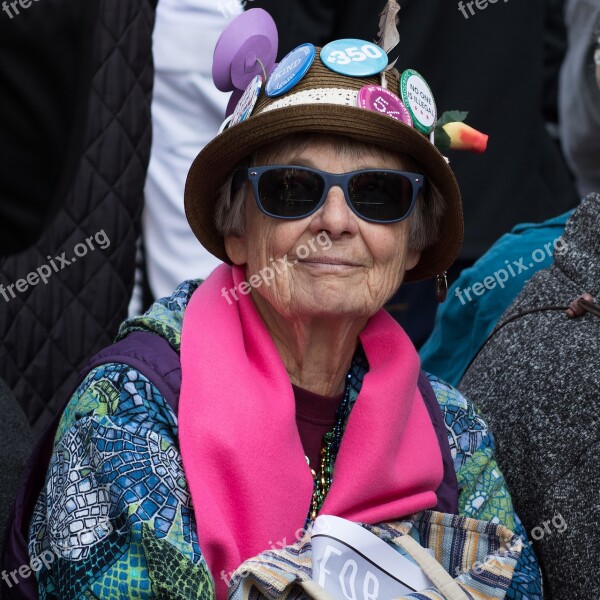 People Trump Protest March Demonstration