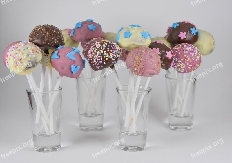 Candy Lollipops Cakes Sweets Dessert