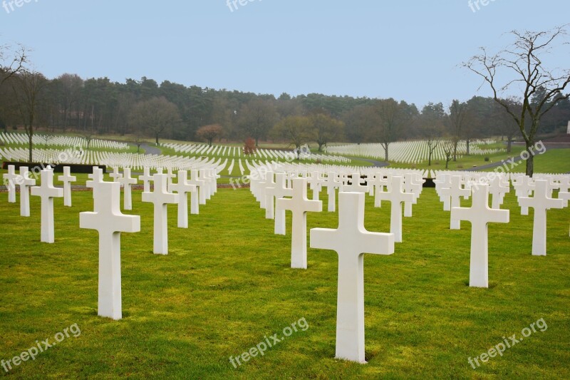 Cemetery Cross Grave Tombstone Sacrifice