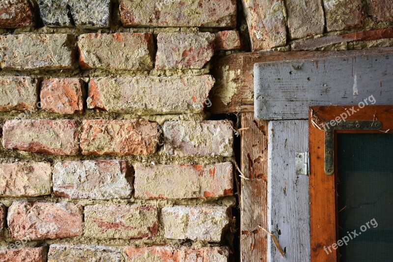 Brick Wall Old Stone Concrete