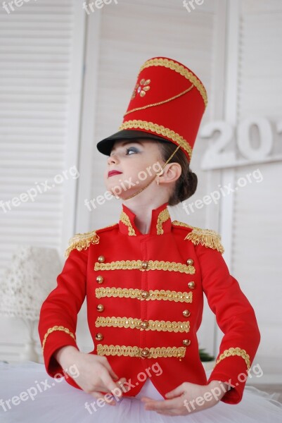 Soldier Ballet Ballerina Costume Nutcracker