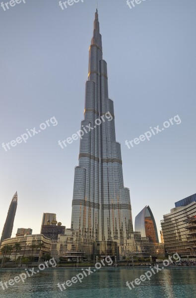 U A E Dubai Burj Khalifa Architecture City